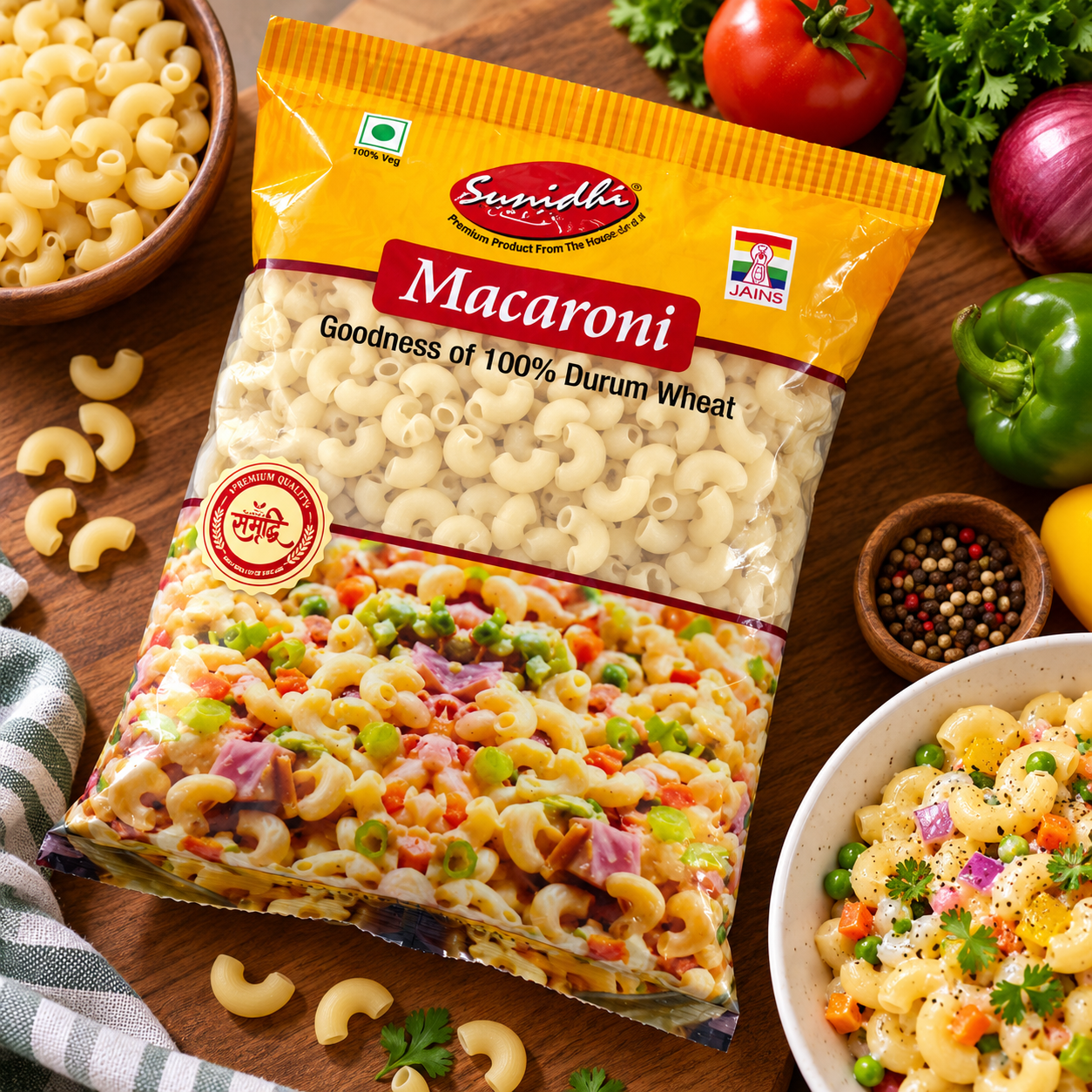 Samridha Macaroni Pack Samridhi Nutritions